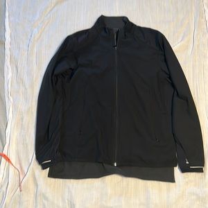REI Lined Running Jacket. Black. Large (Men)